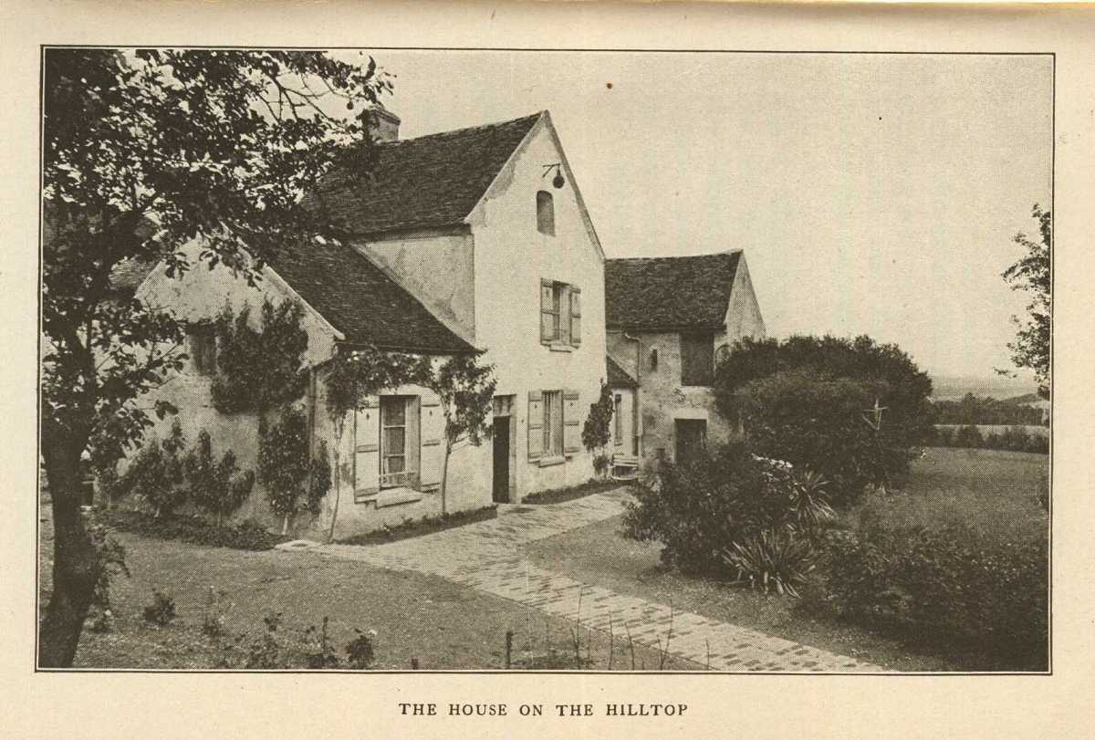 An image of the house at Huiry