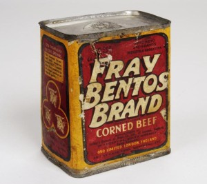 Image of an old tin of corned beef